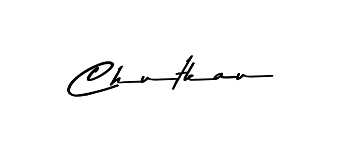 This is the best signature style for the Chutkau name. Also you like these signature font (Asem Kandis PERSONAL USE). Mix name signature. Chutkau signature style 9 images and pictures png