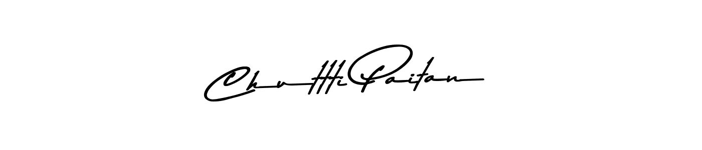 It looks lik you need a new signature style for name Chuttti Paitan. Design unique handwritten (Asem Kandis PERSONAL USE) signature with our free signature maker in just a few clicks. Chuttti Paitan signature style 9 images and pictures png