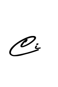 Design your own signature with our free online signature maker. With this signature software, you can create a handwritten (Asem Kandis PERSONAL USE) signature for name Ci. Ci signature style 9 images and pictures png
