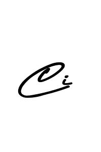 Design your own signature with our free online signature maker. With this signature software, you can create a handwritten (Asem Kandis PERSONAL USE) signature for name Ci. Ci signature style 9 images and pictures png