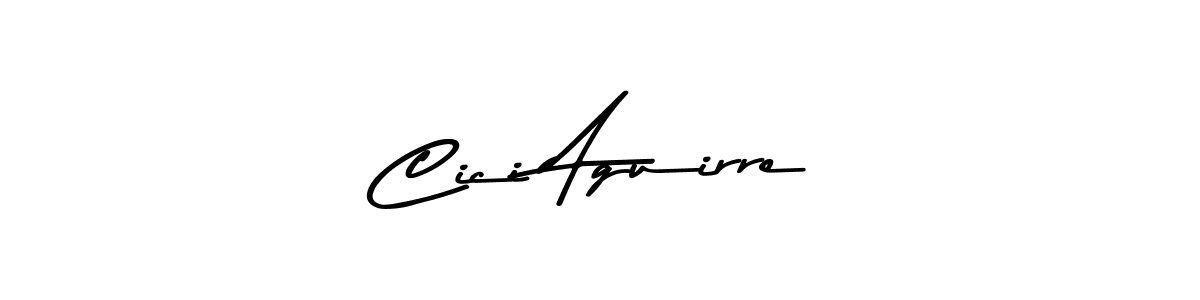 The best way (Asem Kandis PERSONAL USE) to make a short signature is to pick only two or three words in your name. The name Cici Aguirre include a total of six letters. For converting this name. Cici Aguirre signature style 9 images and pictures png