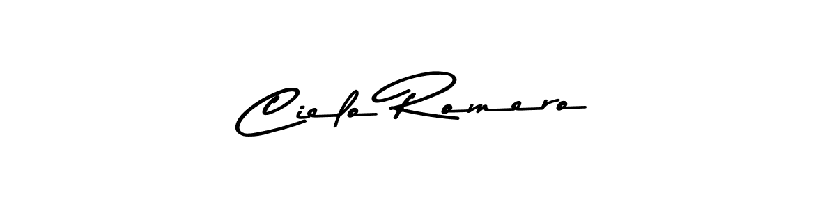 Check out images of Autograph of Cielo Romero name. Actor Cielo Romero Signature Style. Asem Kandis PERSONAL USE is a professional sign style online. Cielo Romero signature style 9 images and pictures png