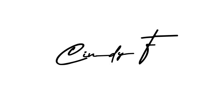 Use a signature maker to create a handwritten signature online. With this signature software, you can design (Asem Kandis PERSONAL USE) your own signature for name Cindy F. Cindy F signature style 9 images and pictures png