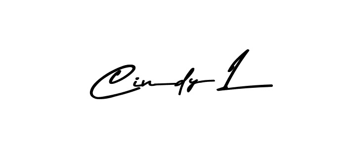 Cindy L stylish signature style. Best Handwritten Sign (Asem Kandis PERSONAL USE) for my name. Handwritten Signature Collection Ideas for my name Cindy L. Cindy L signature style 9 images and pictures png