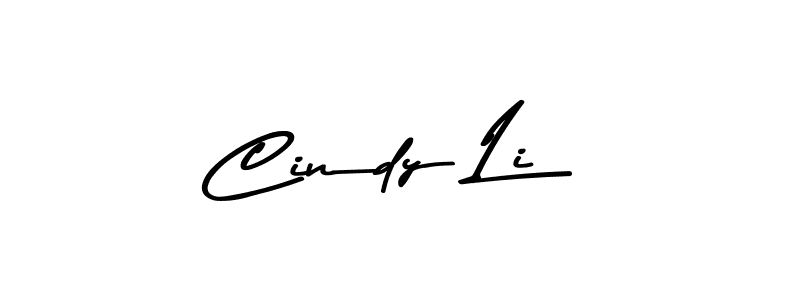 Cindy Li stylish signature style. Best Handwritten Sign (Asem Kandis PERSONAL USE) for my name. Handwritten Signature Collection Ideas for my name Cindy Li. Cindy Li signature style 9 images and pictures png