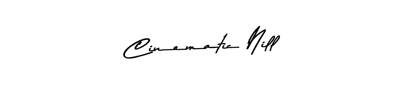 How to Draw Cinematic Nill signature style? Asem Kandis PERSONAL USE is a latest design signature styles for name Cinematic Nill. Cinematic Nill signature style 9 images and pictures png
