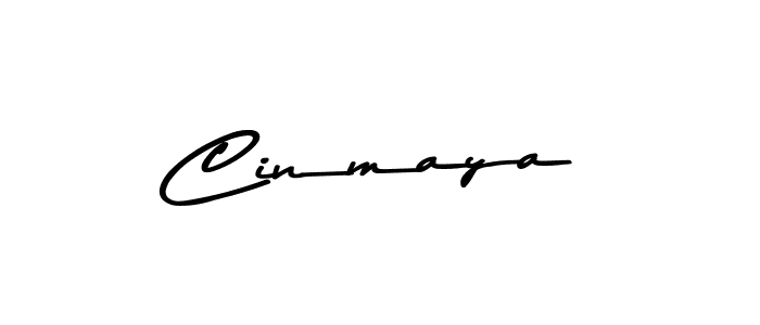 How to make Cinmaya signature? Asem Kandis PERSONAL USE is a professional autograph style. Create handwritten signature for Cinmaya name. Cinmaya signature style 9 images and pictures png