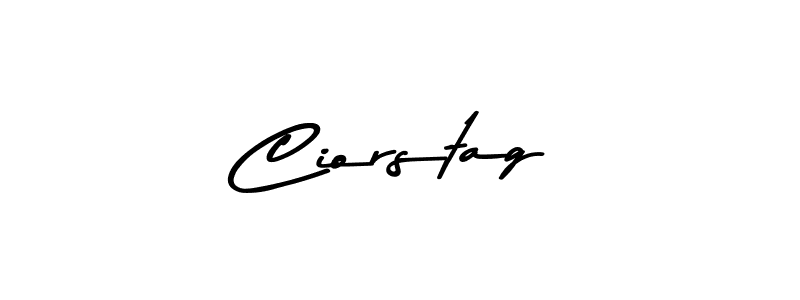 You should practise on your own different ways (Asem Kandis PERSONAL USE) to write your name (Ciorstag) in signature. don't let someone else do it for you. Ciorstag signature style 9 images and pictures png