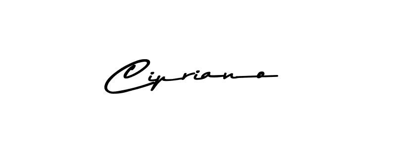 Use a signature maker to create a handwritten signature online. With this signature software, you can design (Asem Kandis PERSONAL USE) your own signature for name Cipriano. Cipriano signature style 9 images and pictures png