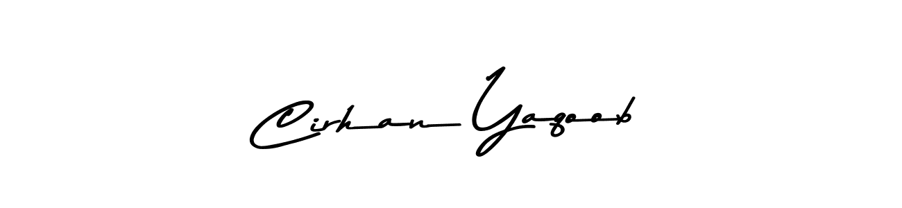 Once you've used our free online signature maker to create your best signature Asem Kandis PERSONAL USE style, it's time to enjoy all of the benefits that Cirhan Yaqoob name signing documents. Cirhan Yaqoob signature style 9 images and pictures png