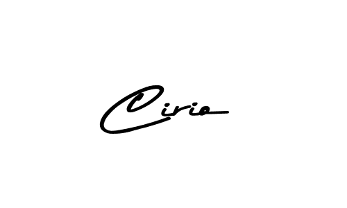 This is the best signature style for the Cirio name. Also you like these signature font (Asem Kandis PERSONAL USE). Mix name signature. Cirio signature style 9 images and pictures png