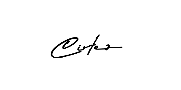 Make a beautiful signature design for name Cirtez. With this signature (Asem Kandis PERSONAL USE) style, you can create a handwritten signature for free. Cirtez signature style 9 images and pictures png