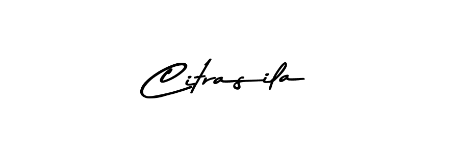 How to make Citrasila name signature. Use Asem Kandis PERSONAL USE style for creating short signs online. This is the latest handwritten sign. Citrasila signature style 9 images and pictures png