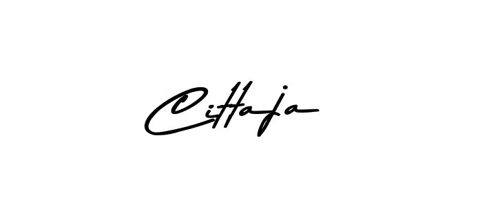 How to make Cittaja name signature. Use Asem Kandis PERSONAL USE style for creating short signs online. This is the latest handwritten sign. Cittaja signature style 9 images and pictures png
