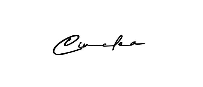 Make a beautiful signature design for name Ciuclea. Use this online signature maker to create a handwritten signature for free. Ciuclea signature style 9 images and pictures png