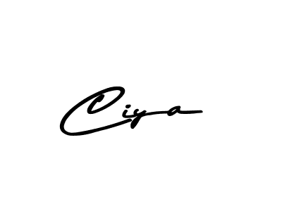 How to make Ciya signature? Asem Kandis PERSONAL USE is a professional autograph style. Create handwritten signature for Ciya name. Ciya signature style 9 images and pictures png