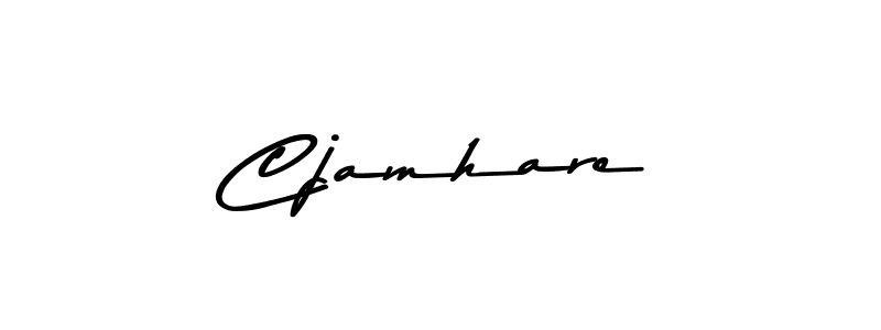 This is the best signature style for the Cjamhare name. Also you like these signature font (Asem Kandis PERSONAL USE). Mix name signature. Cjamhare signature style 9 images and pictures png