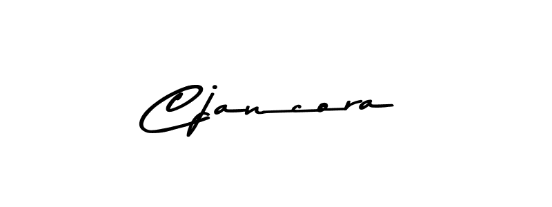 Make a short Cjancora signature style. Manage your documents anywhere anytime using Asem Kandis PERSONAL USE. Create and add eSignatures, submit forms, share and send files easily. Cjancora signature style 9 images and pictures png