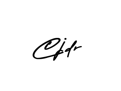 The best way (Asem Kandis PERSONAL USE) to make a short signature is to pick only two or three words in your name. The name Cjdr include a total of six letters. For converting this name. Cjdr signature style 9 images and pictures png