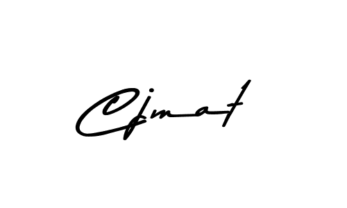 Use a signature maker to create a handwritten signature online. With this signature software, you can design (Asem Kandis PERSONAL USE) your own signature for name Cjmat. Cjmat signature style 9 images and pictures png