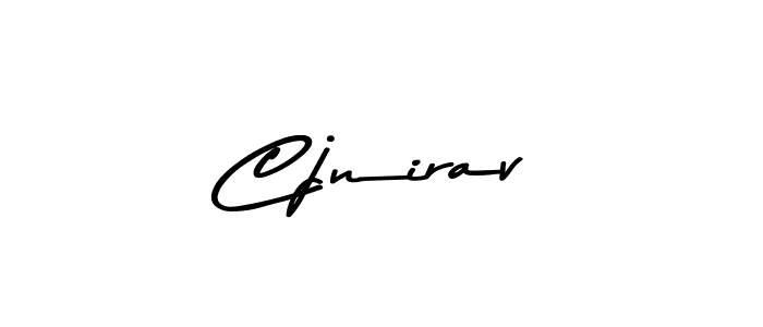 Cjnirav stylish signature style. Best Handwritten Sign (Asem Kandis PERSONAL USE) for my name. Handwritten Signature Collection Ideas for my name Cjnirav. Cjnirav signature style 9 images and pictures png