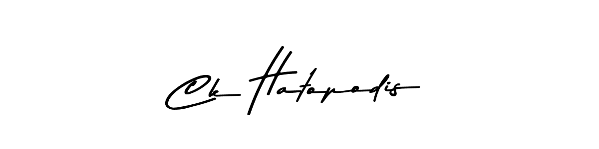 Once you've used our free online signature maker to create your best signature Asem Kandis PERSONAL USE style, it's time to enjoy all of the benefits that Ck Hatopodis name signing documents. Ck Hatopodis signature style 9 images and pictures png