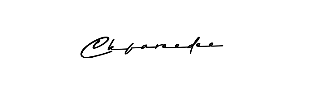 Also we have Ckfareedee name is the best signature style. Create professional handwritten signature collection using Asem Kandis PERSONAL USE autograph style. Ckfareedee signature style 9 images and pictures png