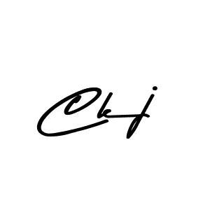 You should practise on your own different ways (Asem Kandis PERSONAL USE) to write your name (Ckj) in signature. don't let someone else do it for you. Ckj signature style 9 images and pictures png
