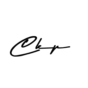 Design your own signature with our free online signature maker. With this signature software, you can create a handwritten (Asem Kandis PERSONAL USE) signature for name Ckp. Ckp signature style 9 images and pictures png