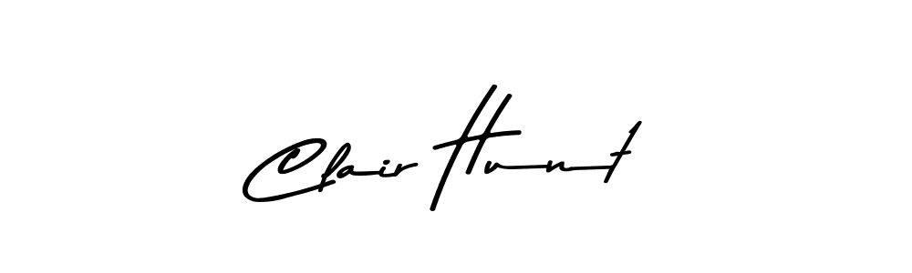 Similarly Asem Kandis PERSONAL USE is the best handwritten signature design. Signature creator online .You can use it as an online autograph creator for name Clair Hunt. Clair Hunt signature style 9 images and pictures png