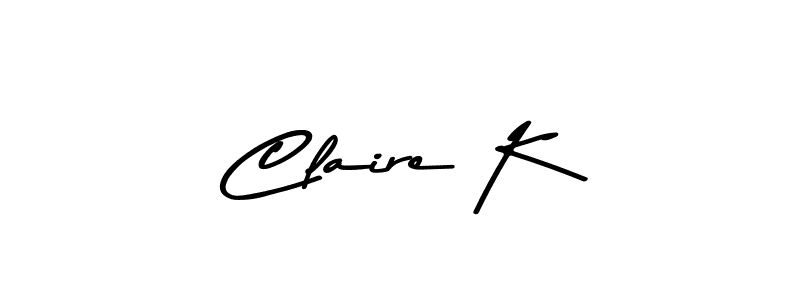 See photos of Claire K official signature by Spectra . Check more albums & portfolios. Read reviews & check more about Asem Kandis PERSONAL USE font. Claire K signature style 9 images and pictures png