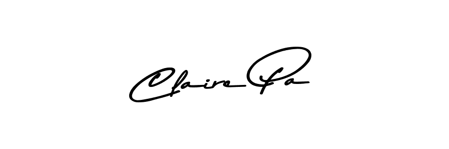 Also You can easily find your signature by using the search form. We will create Claire Pa name handwritten signature images for you free of cost using Asem Kandis PERSONAL USE sign style. Claire Pa signature style 9 images and pictures png