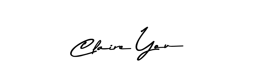 Make a beautiful signature design for name Claire You. Use this online signature maker to create a handwritten signature for free. Claire You signature style 9 images and pictures png