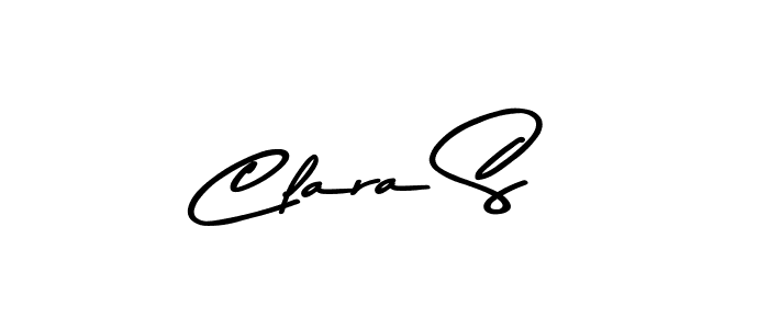 Use a signature maker to create a handwritten signature online. With this signature software, you can design (Asem Kandis PERSONAL USE) your own signature for name Clara S. Clara S signature style 9 images and pictures png