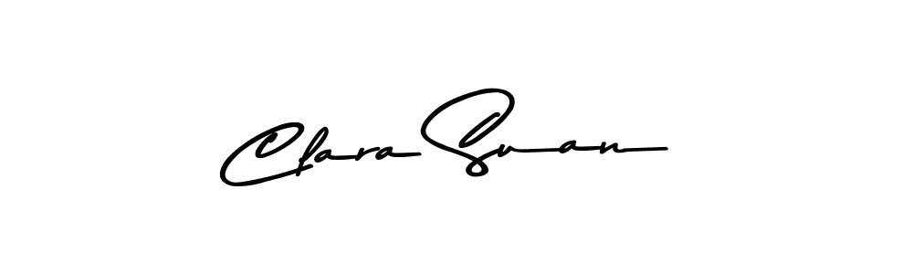 Asem Kandis PERSONAL USE is a professional signature style that is perfect for those who want to add a touch of class to their signature. It is also a great choice for those who want to make their signature more unique. Get Clara Suan name to fancy signature for free. Clara Suan signature style 9 images and pictures png