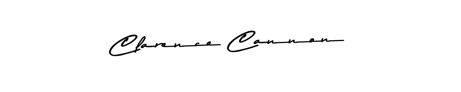 Clarence Cannon stylish signature style. Best Handwritten Sign (Asem Kandis PERSONAL USE) for my name. Handwritten Signature Collection Ideas for my name Clarence Cannon. Clarence Cannon signature style 9 images and pictures png