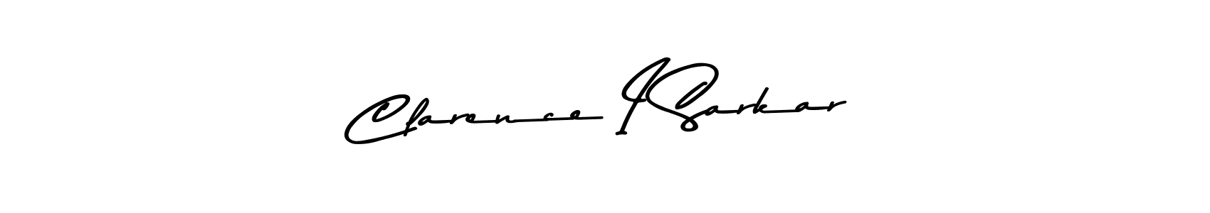 Clarence I Sarkar stylish signature style. Best Handwritten Sign (Asem Kandis PERSONAL USE) for my name. Handwritten Signature Collection Ideas for my name Clarence I Sarkar. Clarence I Sarkar signature style 9 images and pictures png