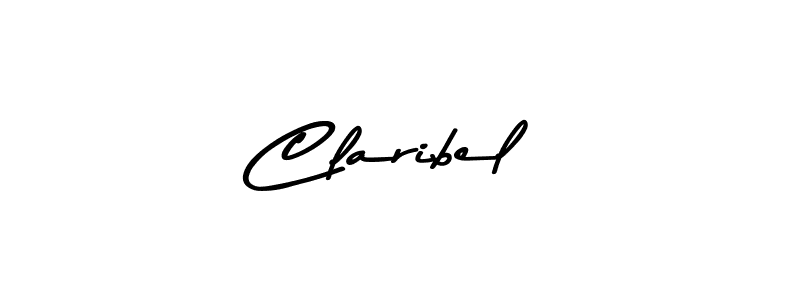 Claribel stylish signature style. Best Handwritten Sign (Asem Kandis PERSONAL USE) for my name. Handwritten Signature Collection Ideas for my name Claribel. Claribel signature style 9 images and pictures png