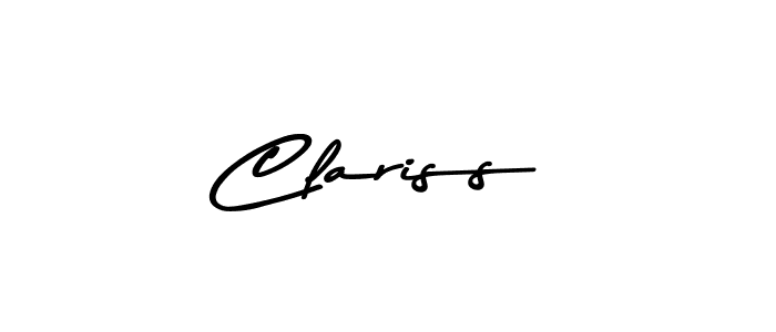 if you are searching for the best signature style for your name Clariss. so please give up your signature search. here we have designed multiple signature styles  using Asem Kandis PERSONAL USE. Clariss signature style 9 images and pictures png