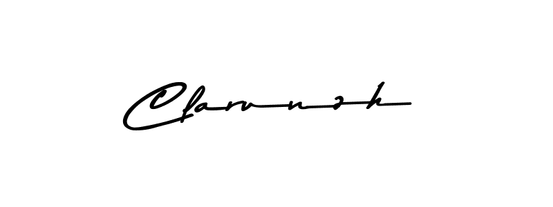 You should practise on your own different ways (Asem Kandis PERSONAL USE) to write your name (Clarunzh) in signature. don't let someone else do it for you. Clarunzh signature style 9 images and pictures png