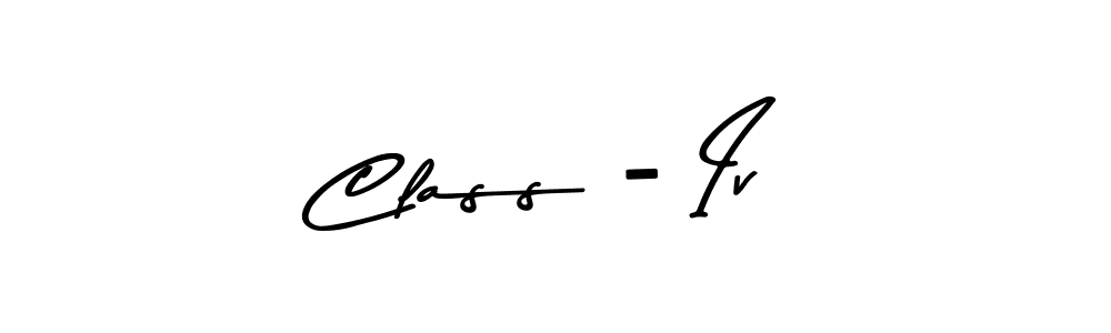 Make a beautiful signature design for name Class - Iv. With this signature (Asem Kandis PERSONAL USE) style, you can create a handwritten signature for free. Class - Iv signature style 9 images and pictures png