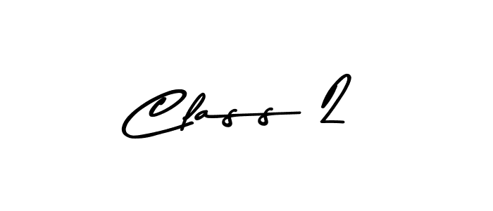 Use a signature maker to create a handwritten signature online. With this signature software, you can design (Asem Kandis PERSONAL USE) your own signature for name Class 2. Class 2 signature style 9 images and pictures png