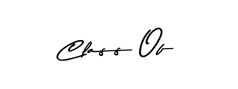 Create a beautiful signature design for name Class Of. With this signature (Asem Kandis PERSONAL USE) fonts, you can make a handwritten signature for free. Class Of signature style 9 images and pictures png