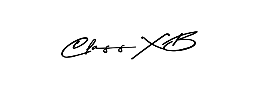 Make a beautiful signature design for name Class X B. With this signature (Asem Kandis PERSONAL USE) style, you can create a handwritten signature for free. Class X B signature style 9 images and pictures png