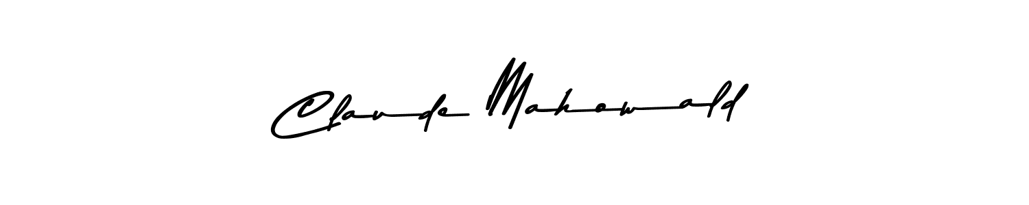 This is the best signature style for the Claude Mahowald name. Also you like these signature font (Asem Kandis PERSONAL USE). Mix name signature. Claude Mahowald signature style 9 images and pictures png