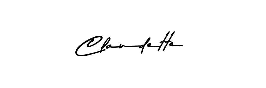 Make a beautiful signature design for name Claudette. Use this online signature maker to create a handwritten signature for free. Claudette signature style 9 images and pictures png