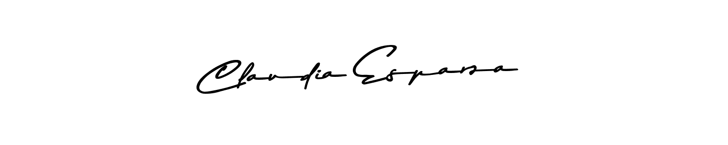 Make a beautiful signature design for name Claudia Esparza. Use this online signature maker to create a handwritten signature for free. Claudia Esparza signature style 9 images and pictures png