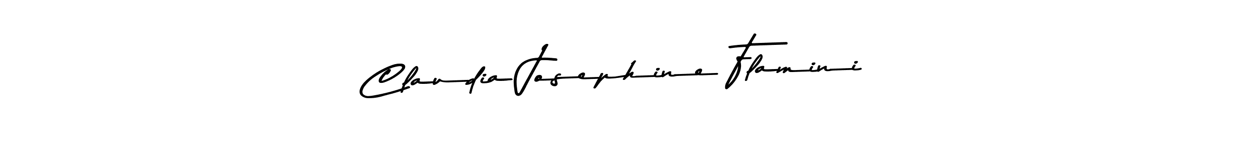 Claudia Josephine Flamini stylish signature style. Best Handwritten Sign (Asem Kandis PERSONAL USE) for my name. Handwritten Signature Collection Ideas for my name Claudia Josephine Flamini. Claudia Josephine Flamini signature style 9 images and pictures png