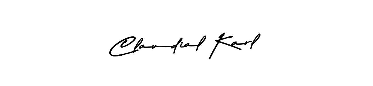 Once you've used our free online signature maker to create your best signature Asem Kandis PERSONAL USE style, it's time to enjoy all of the benefits that Claudial Karl name signing documents. Claudial Karl signature style 9 images and pictures png