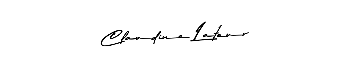 Claudine Latour stylish signature style. Best Handwritten Sign (Asem Kandis PERSONAL USE) for my name. Handwritten Signature Collection Ideas for my name Claudine Latour. Claudine Latour signature style 9 images and pictures png